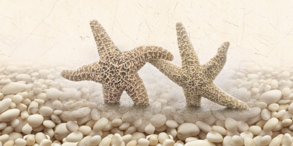 Decor Sardinia pebbles 4 white+600+300