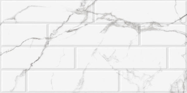 Плитка декор Luzon декор белый 300 х 600 (3)