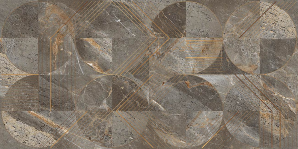 Декор Averno коричневый 25x50 (4)